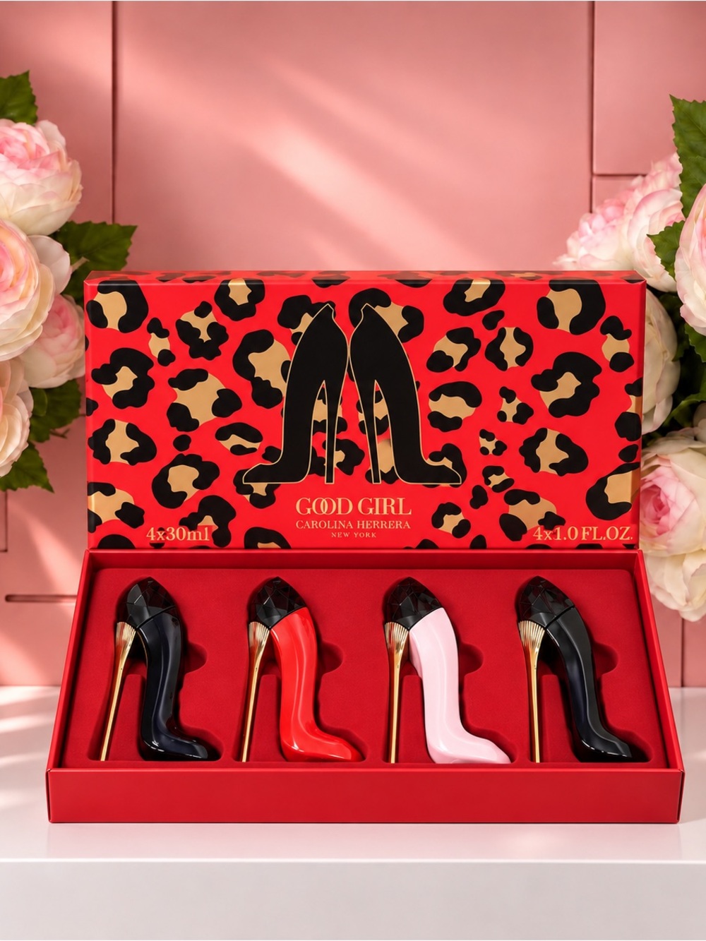 👠❤️ GOOD GIRL HIGH HEEL PERFUME COLLECTION | 4-PIECE 30ML GIFT SET ✨